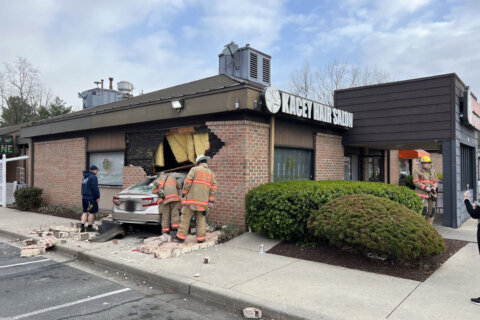 Driver crashes through brick wall into Montgomery Co. hair salon