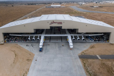 Stratolaunch, testing world’s biggest plane, opens offices in Arlington’s National Landing