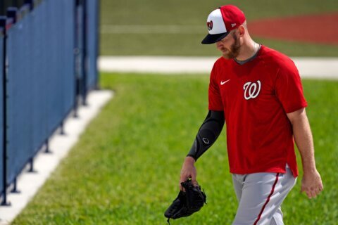 Nationals’ Stephen Strasburg, though healthy, could miss Opening Day