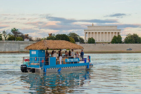 Another way to get on the Potomac: The Tiki Club boat