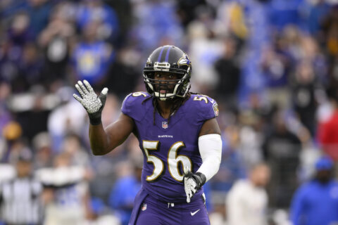 Ravens agree to deal keeping LB Josh Bynes in Baltimore