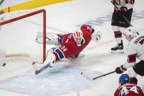 Watson scores twice, Senators beat Canadiens 6-3
