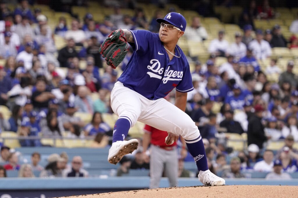 Dodgers’ Julio Urias with big shoes to fill soon