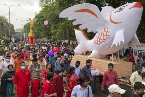 Bangladesh, Nepal celebrate new years after pandemic pause