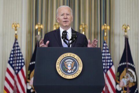 Biden cites economic gains, but voters see much more to do