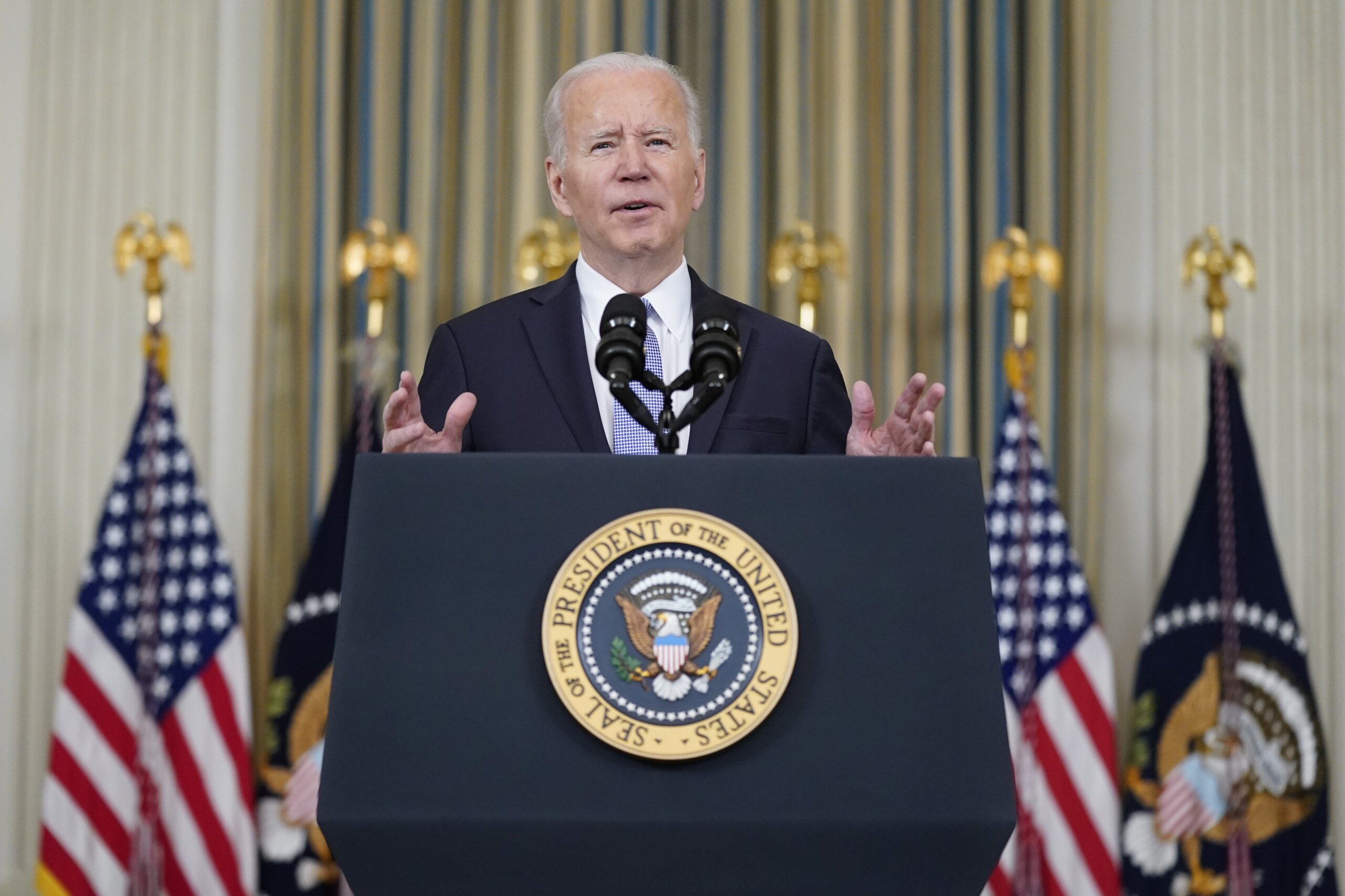 Biden cites economic gains, but voters see much more to do - WTOP News