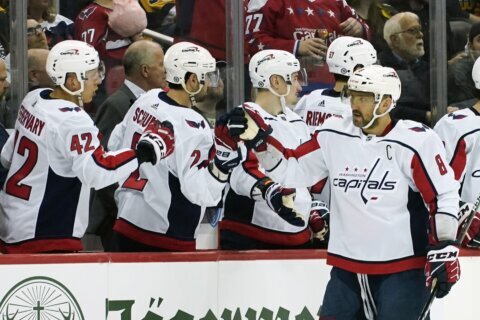 Tom Wilson, Alex Ovechkin lead Capitals past Penguins, 6-3