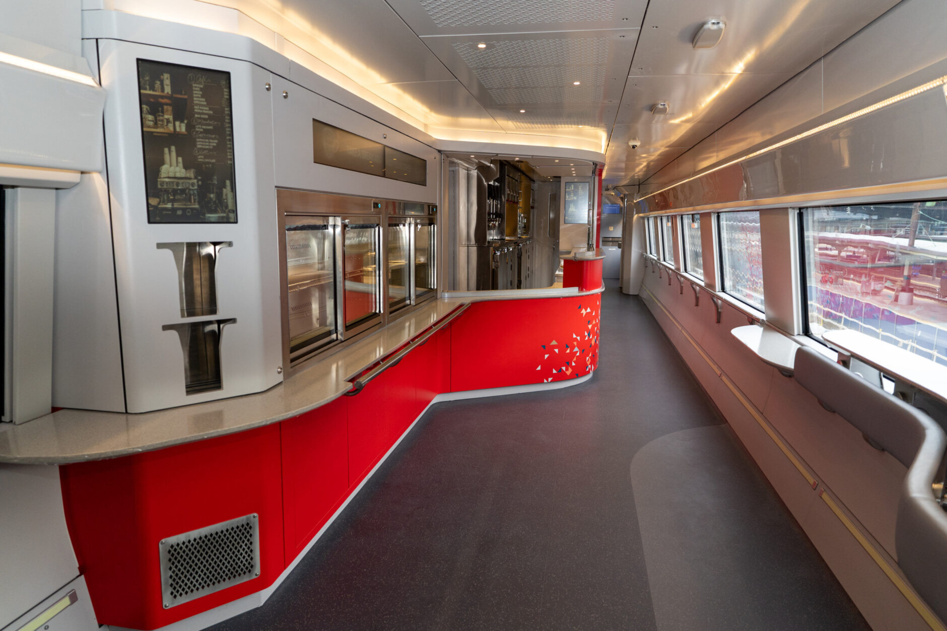 Amtrak Unveils Interiors of its New Acela Express Trains