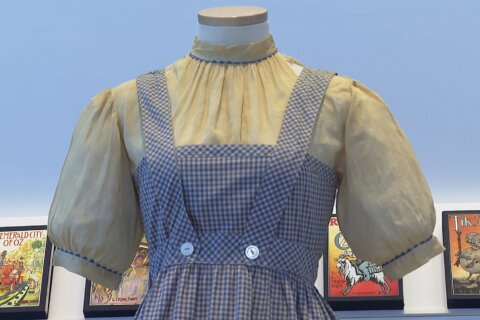 Case dismissed: ‘Wizard of Oz’ dress may soon be auctioned by Catholic University