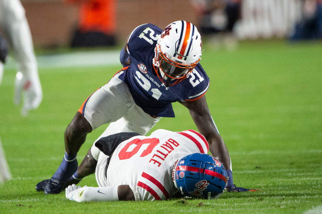 <p><strong>Round 4 (113th overall) &#8212; Smoke Monday, S Auburn</strong></p>
<p>Aside from having a perfect name for a football player (and an ironic one should he play for a team that&#8217;s <a href="https://www.washingtonpost.com/sports/2019/09/23/redskins-have-lost-seven-straight-monday-night-football-won-seven-straight-against-bears/" target="_blank" rel="noopener">historically struggled so mightily in the primetime franchise</a> that shares part of his name), Monday brings the kind of hard-hitting toughness ideal for the safety position. Given his talents are best utilized closer to the line of scrimmage, this could be nice depth for the &#8220;Buffalo nickel&#8221; position &#8212; or even a surprise rookie starter, a la Kam Curl two years ago.</p>
