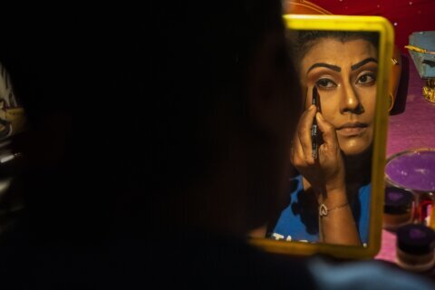 AP Photos: Pandemic-hit theater back in India’s northeast