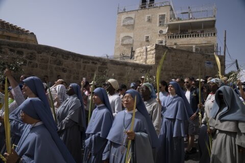 Christians mark Palm Sunday with Jerusalem procession