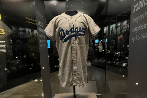 New DC exhibit celebrates 75 years since Jackie Robinson’s integration of MLB