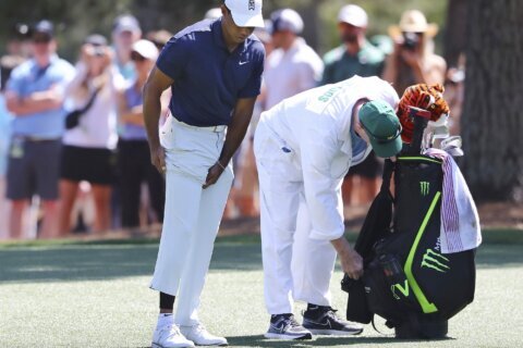 Masters notebook: Tiger’s presence, shoes cause a ruckus