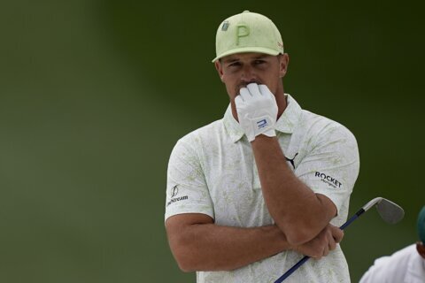 DeChambeau has surgery on left wrist, likely to miss PGA