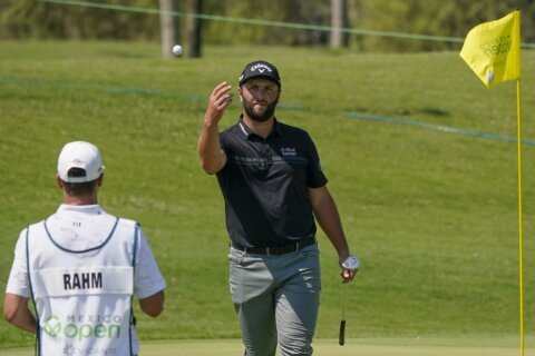 Jon Rahm part of six-way tie for the lead in Mexico Open