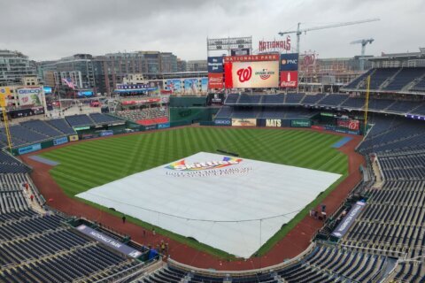 D’backs-Nats postponed by rain; now Tuesday doubleheader