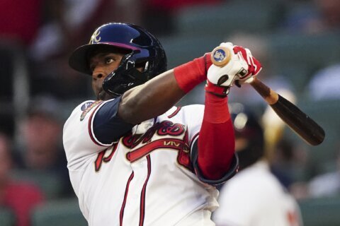 Ozuna, Albies power Braves’ offense in 16-4 rout of Nats