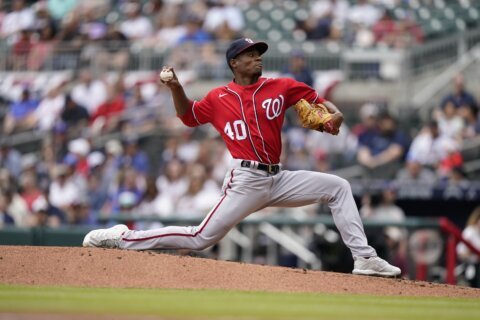 Gray allows only 1 hit as Nationals beat Fried, Braves 3-1
