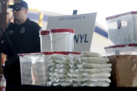 More than 92 pounds of fentanyl seized in California