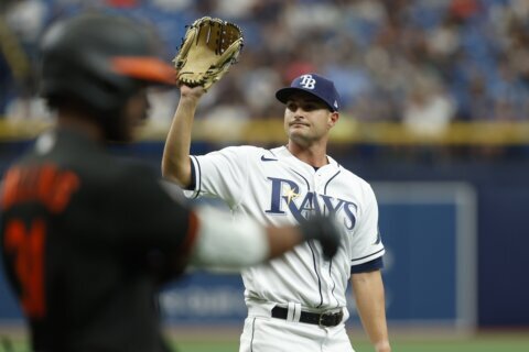 Wander Franco has 3 hits, Rays win opener over Orioles 2-1