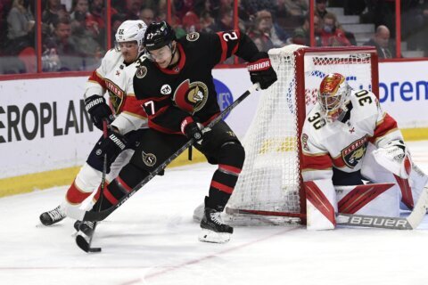 Panthers top Senators 4-0, claim NHL’s best record, home ice