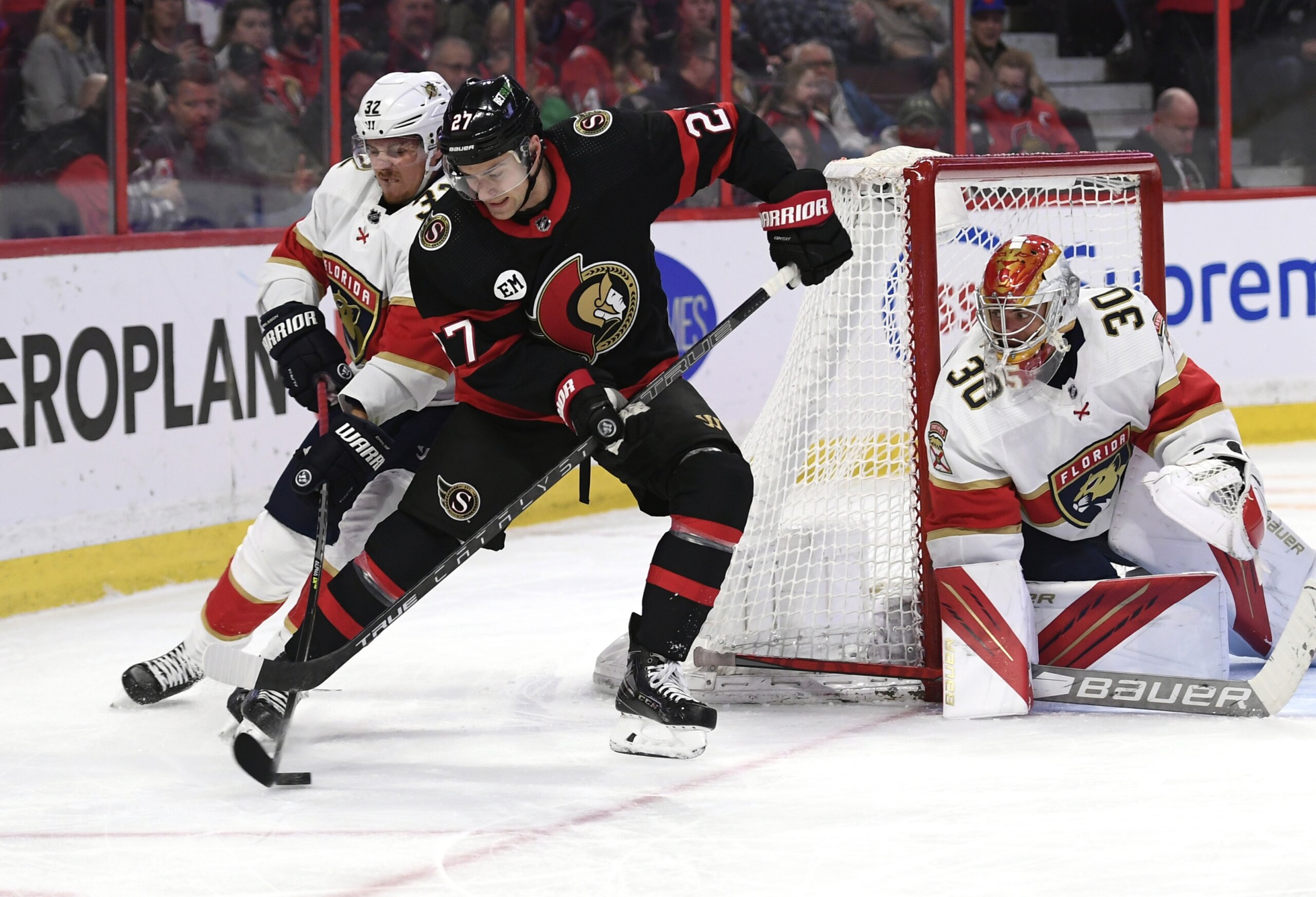 Panthers top Senators 4-0, claim NHL’s best record, home ice - WTOP News