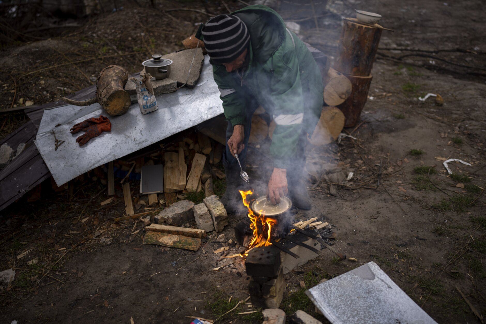 Set of wooden cooking utensils Stock Photo by Nikolaydonetsk