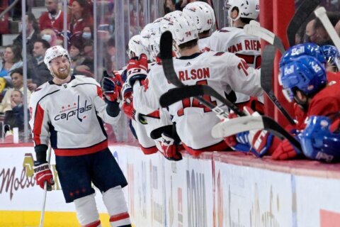 Anthony Mantha’s 2 goals in 34 seconds sparks Capitals in win over Canadiens