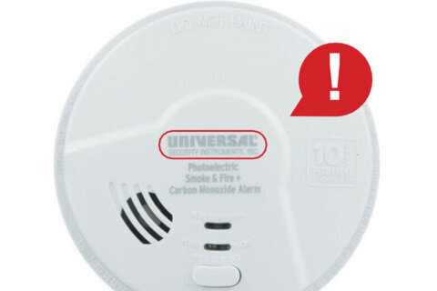 2 Universal Security Instrument smoke alarms recalled