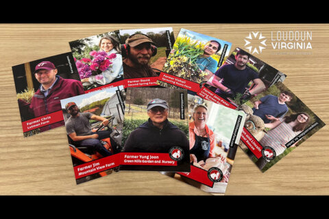 Loudoun Co. school kids are swapping Farmer Trading Cards
