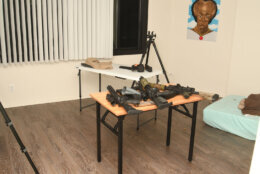 Inside the shooter's apartment (Courtesy D.C. police)