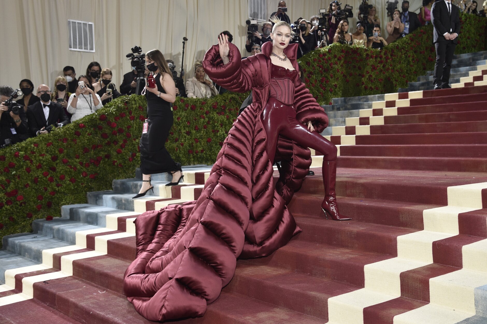 Louis Vuitton at the 2022 MET Gala-In America An Anthology of Fashion