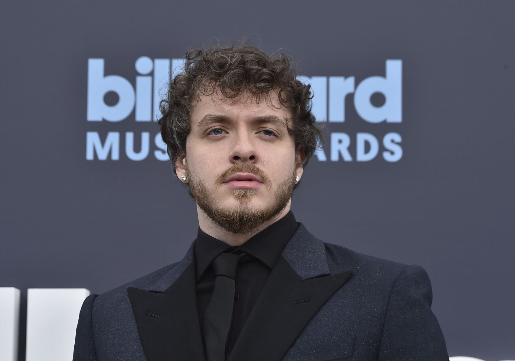 Jack Harlow arrives at the Billboard Music Awards on Sunday, May 15, 2022, at the MGM Grand Garden Arena in Las Vegas. (Photo by Jordan Strauss/Invision/AP)