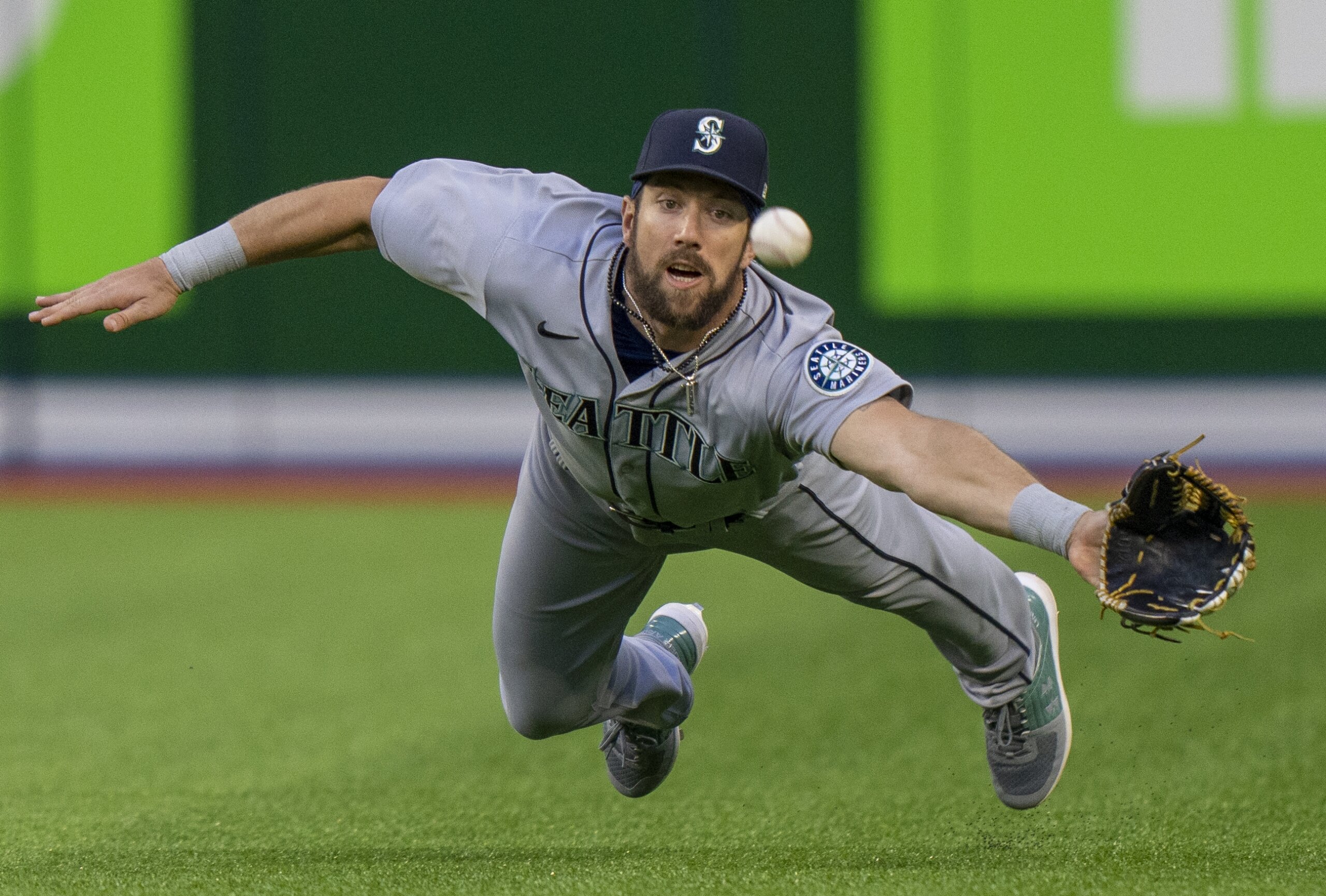 Steven Souza didn't catch this foul ball, but he did get to say