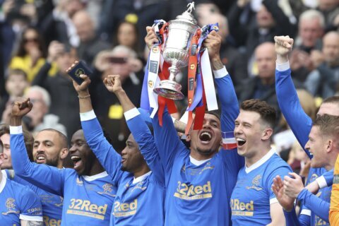 Rangers' Scottish Cup win eases Europa League pain