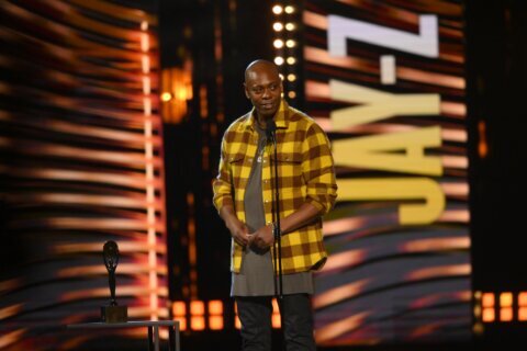 Dave Chappelle tackled during comedy show, police arrest man