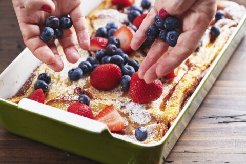 Recipe for Mother’s Day: French Toast Casserole (plus drink)