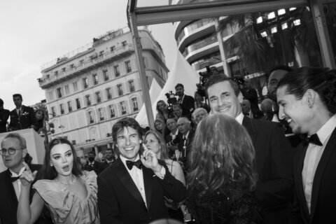 AP PHOTOS: The glamour of Cannes in black & white