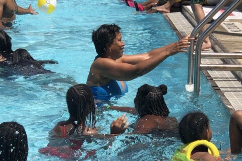 Mayor Bowser makes a splash as DC pools open for the summer