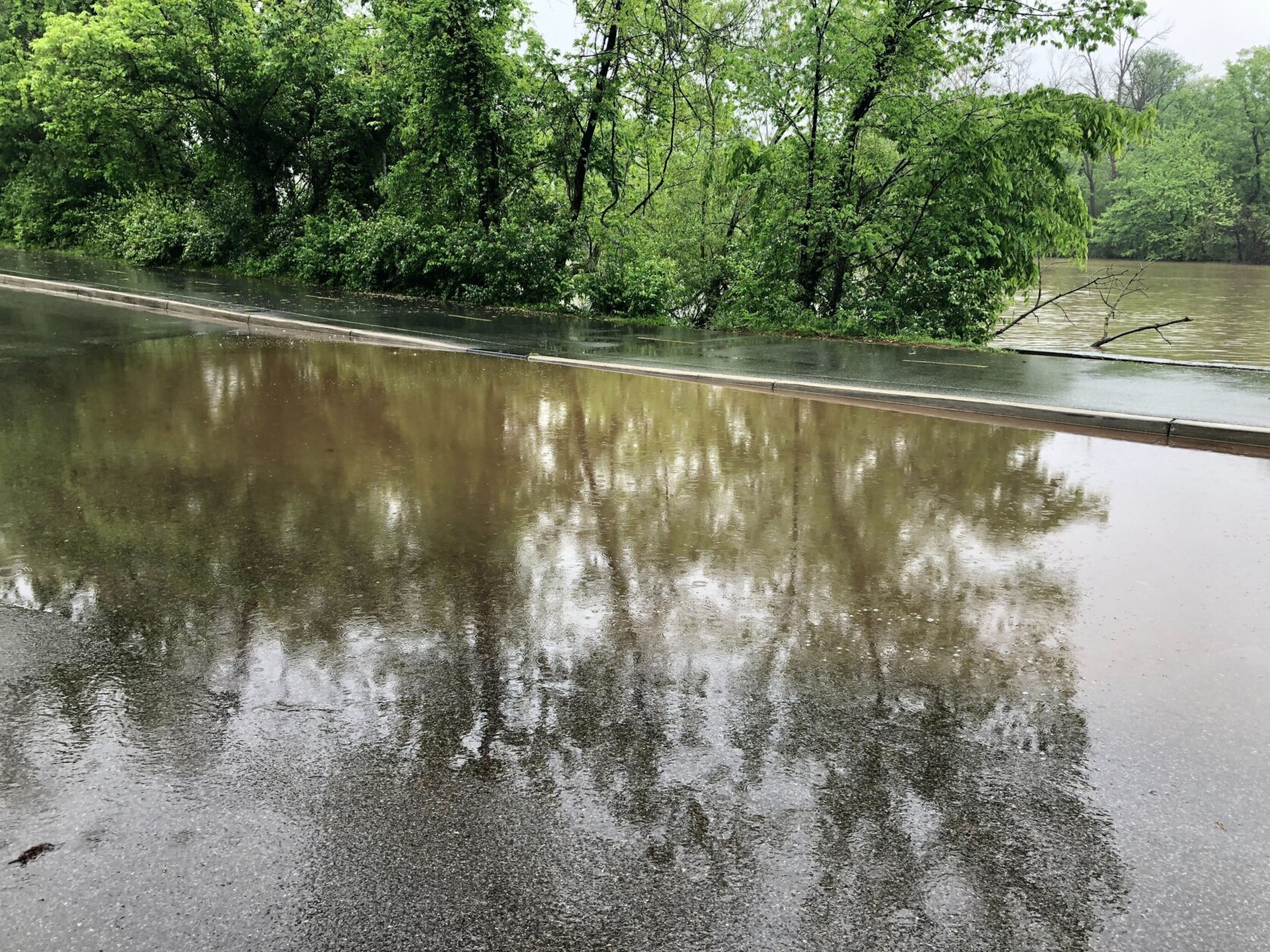 Potomac River flooding May 7 2022 V Bonk