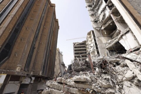 Death toll in Iran building collapse rises to at least 38