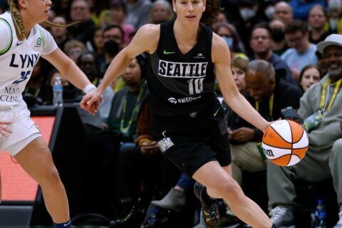 Bird, Loyd lead Storm to 97-74 rout of Lynx in return home
