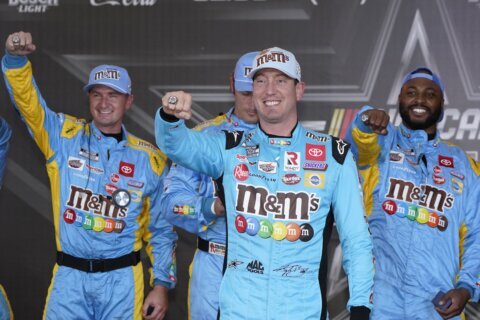 Kyle Busch’s pit crew All-Stars for qualifying in Texas