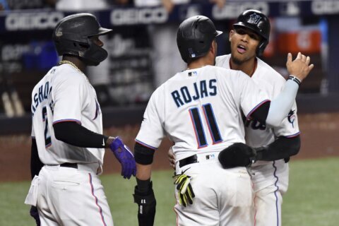 Rojas homers and gets 3 hits as Marlins beat Nationals 5-1