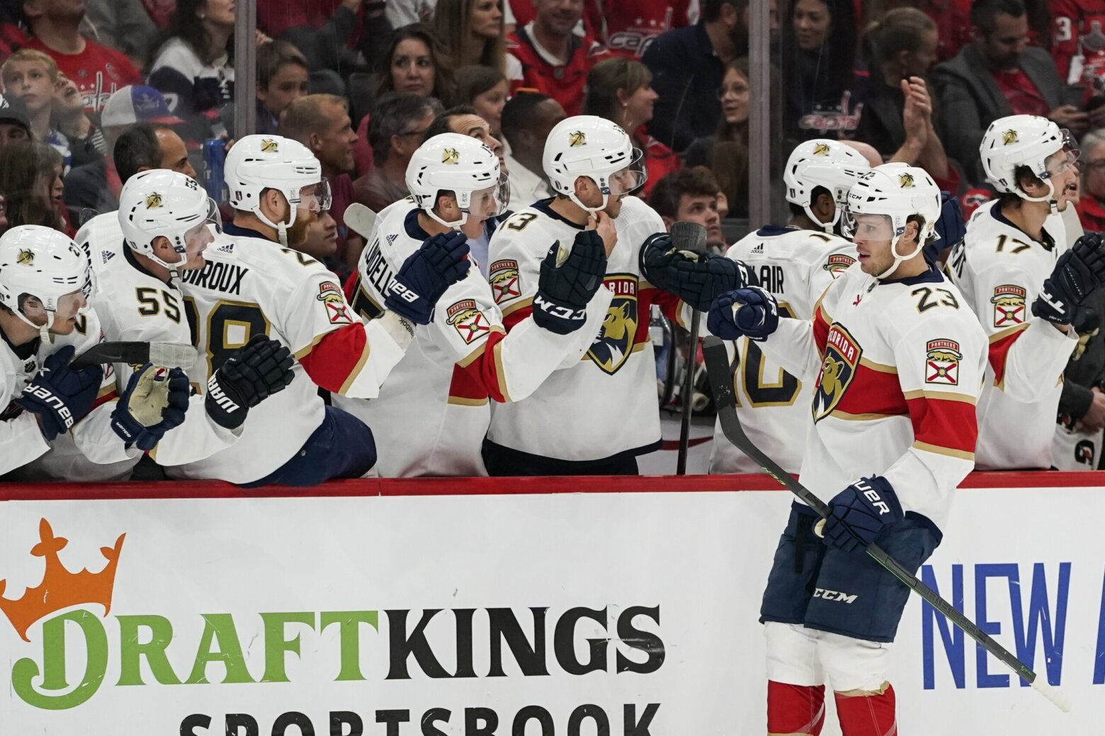 Panthers beat Capitals in overtime in Game 4, tie series WTOP News