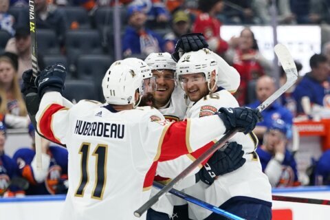 Top-seeded Panthers await Ovechkin, Caps in playoff Round 1