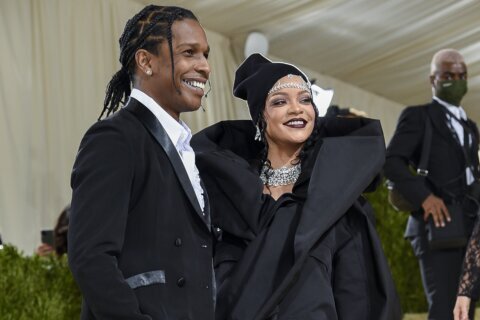 Rihanna shares first look of her and A$AP Rocky’s baby son