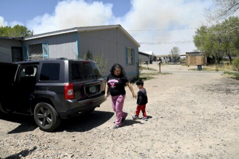 President declares disaster in New Mexico wildfire zone