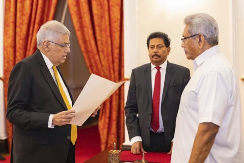 Rajapaksa swears in 4 Cabinet members amid Sri Lanka crisis